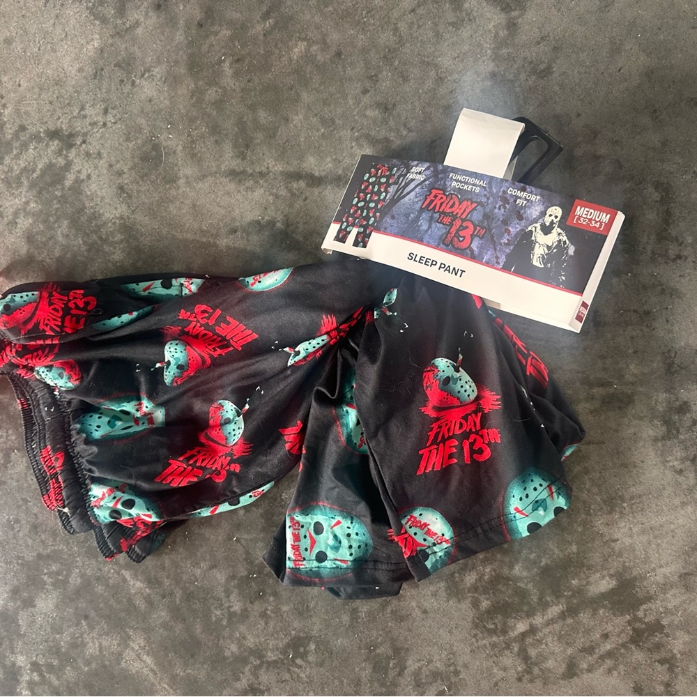 Black and Red Joggers Sweatpants